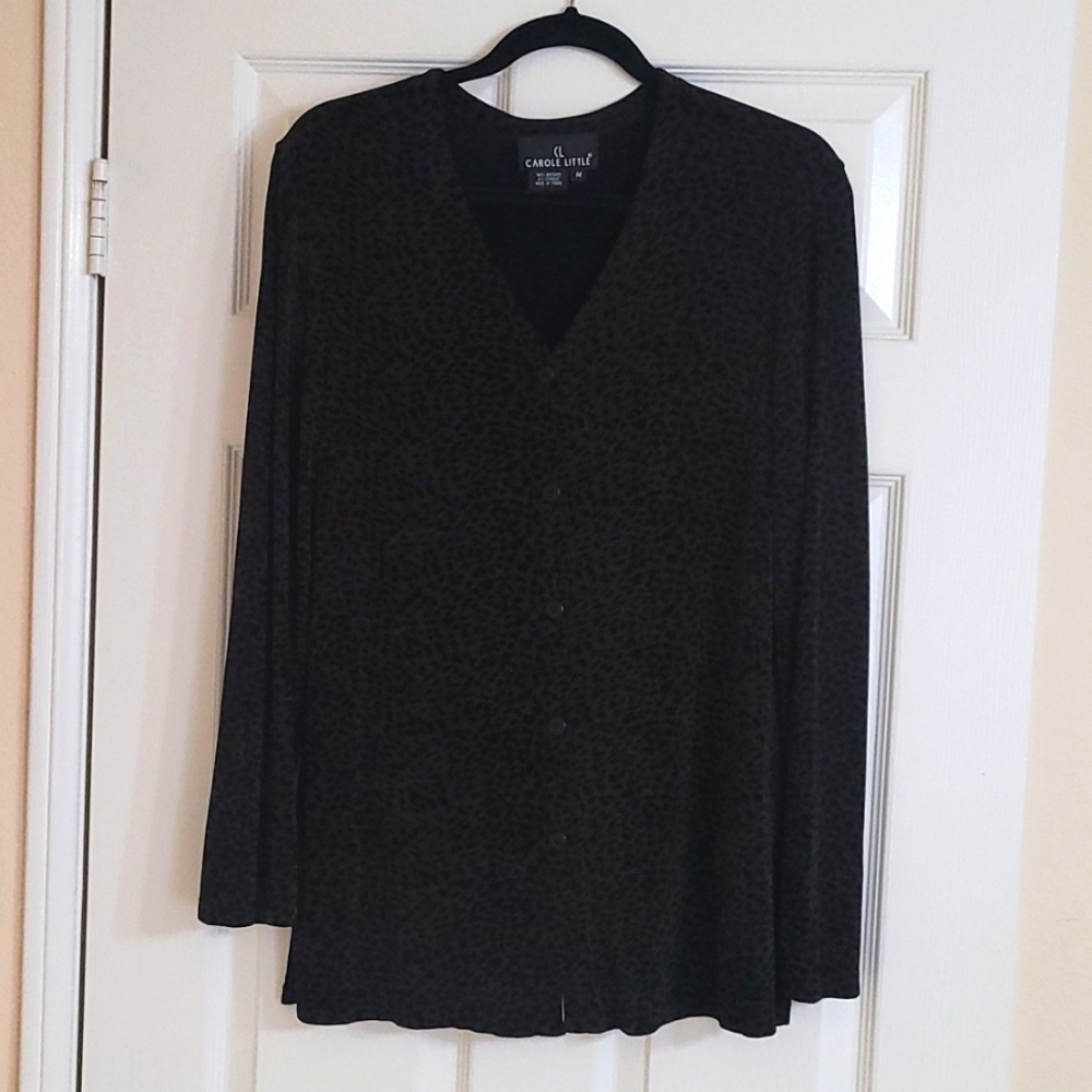 Vintage Carole Little Top/Jacket size M